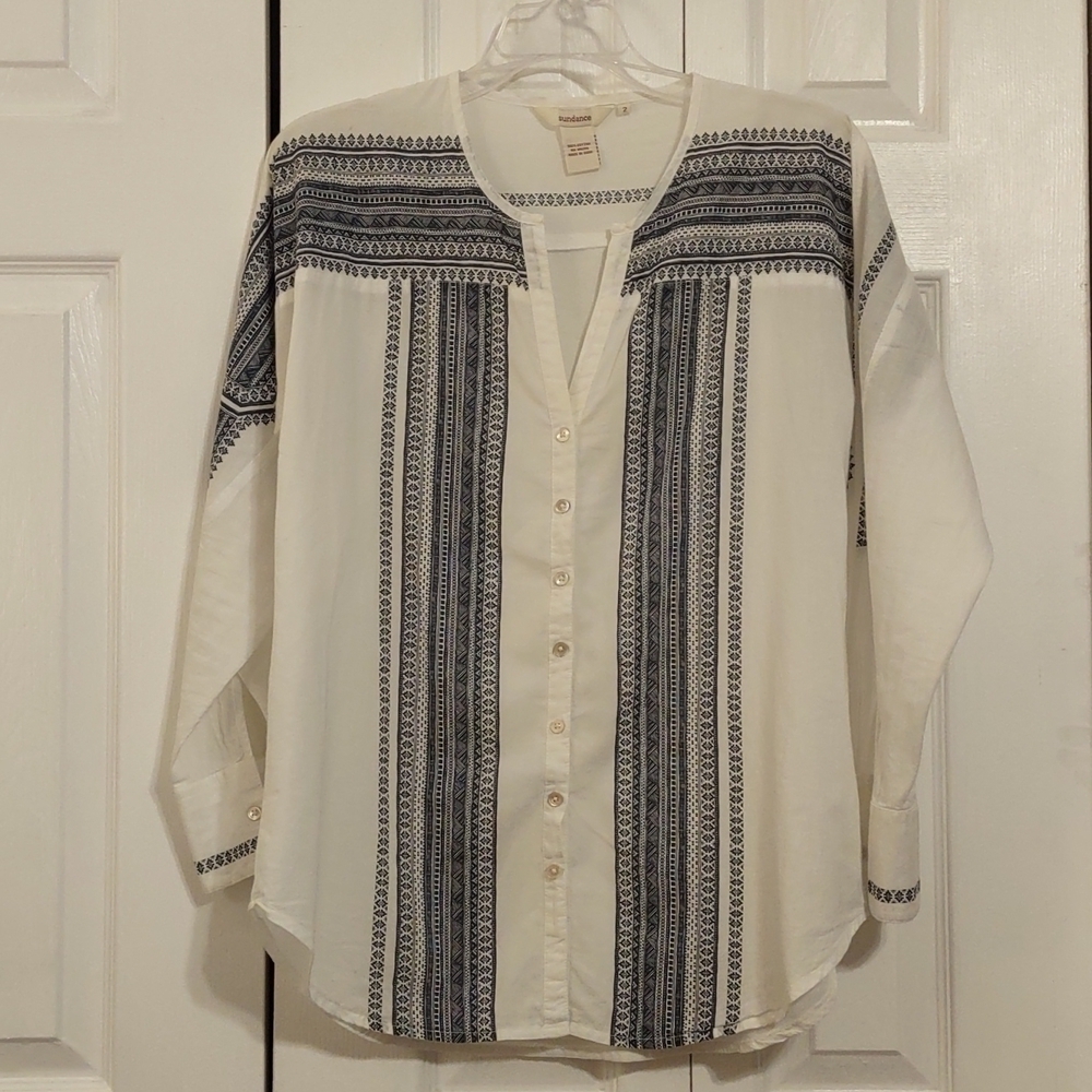 Sundance 100% Oversized Cotton Women's Tunic Top